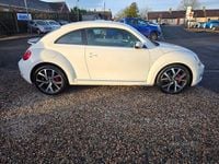 Used VW Beetle Design 160 HP (117 kW) 2015 White Hatchback