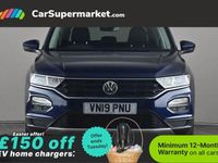 Used VW T-Roc SE 116 HP (85 kW) 2019 Blue SUV