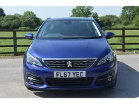 Used Peugeot 308 SW Allure 130 HP (95 kW) 2017 Blue Estate