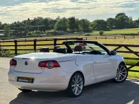 Used VW Eos Sportline 160 HP (117 kW) 2010 White Cabriolet