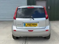 Used Nissan Note N-TEC 110 HP (80 kW) 2010 Silver Hatchback