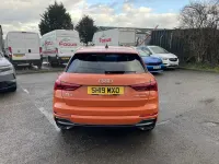 Used Audi Q3 S-Line 148 HP (108 kW) 2019 Orange SUV