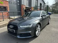 Begagnad Audi A6 S-Line 190 HK (139 kW) 2017 Grå Sedan