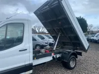 Used Ford Transit Trend 130 HP (95 kW) 2021 White Cabriolet
