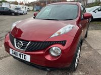 Begagnad Nissan Juke Acenta 2011 Röd SUV