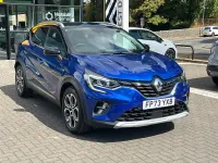 Used Renault Captur Techno 91 HP (66 kW) 2023 Iron blue SUV