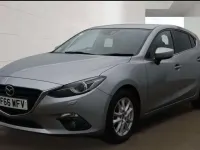 Used Mazda 3 165 HP (121 kW) 2016 Silver Hatchback