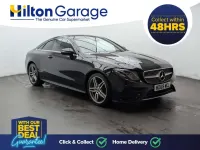 Begagnad Mercedes E220 AMG Line Premium 194 HK (142 kW) 2020 Svart Sportkupé
