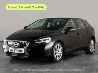 Gebraucht Volvo V40 Inscription 152 PS (111 kW) 2018 Schwarz Kleinwagen