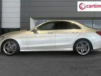 Used Mercedes C200 AMG line 184 HP (135 kW) 2019 Silver Sedan