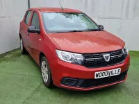 Used Dacia Sandero Ambiance 2018 Red Hatchback