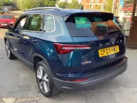 Used Skoda Karoq SE L 110 HP (80 kW) 2023 Blue SUV