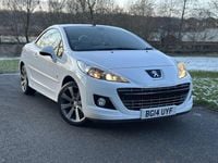Used Peugeot 207 CC Roland Garros 2014 White Cabriolet