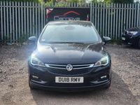 Second-hand Vauxhall Astra SRi 105 CP (77 kW) 2018 Negru Hatchback