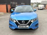 Used Nissan Qashqai Acenta Premium 2018 Blue SUV