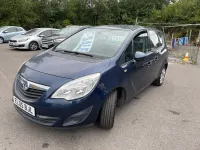 Used Vauxhall Meriva 98 HP (72 kW) 2011 Blue MPV