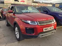 Used Land Rover Range Rover evoque SE 150 HP (110 kW) 2018 Red Estate