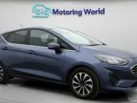 Used Ford Fiesta Titanium 125 HP (91 kW) 2023 Blue Hatchback
