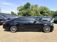 Used Mercedes CLS220 AMG line 177 HP (130 kW) 2017 Black Coupe