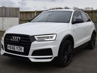 Used Audi Q3 Black Edition 184 HP (135 kW) 2017 White SUV