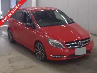Used Mercedes B180 122 HP (89 kW) 2013 Red Hatchback