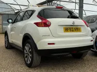 Used Nissan Juke Tekna 117 HP (86 kW) 2013 White SUV