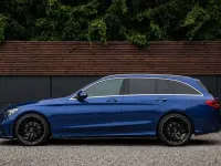 Used Mercedes C220 AMG Line Premium Plus 2019 Blue Estate