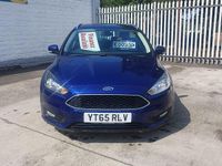 Used Ford Focus Zetec 2015 Blue Estate