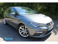 Used Seat Leon FR 125 HP (91 kW) 2018 Grey Hatchback