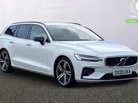 Used Volvo V60 R-Design 190 HP (139 kW) 2020 White Estate