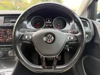 Used VW Golf VII SE 125 HP (91 kW) 2017 Black Hatchback