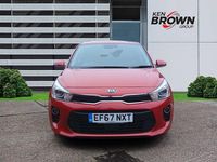 Used Kia Rio 2017 Red Hatchback