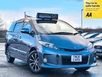 Used Toyota Estima Hybrid 2013 Blue MPV