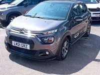 Used Citroën C3 PureTech 83 HP (61 kW) 2021 Grey Hatchback