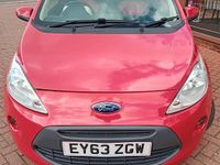 Used Ford Ka Zetec 2013 Red Hatchback