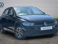 Used VW Polo Life 95 HP (69 kW) 2024 Black Hatchback