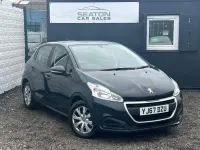 Używany Peugeot 208 Access 100 KM (73 kW) 2017 Szary Hatchback