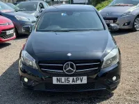 Used Mercedes A180 SE 109 HP (80 kW) 2015 Black Hatchback