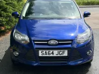 Used Ford Focus Zetec 2014 Blue Hatchback