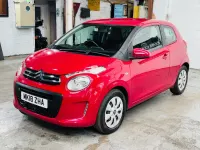 Używany Citroën C1 Feel 2018 Czerwony Hatchback