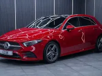 Used Mercedes A200 AMG line 150 HP (110 kW) 2020 Red Hatchback
