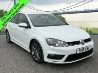 Used VW Golf VII R-line 2016 White Hatchback