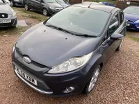 Used Ford Fiesta Titanium 94 HP (69 kW) 2008 Grey Hatchback