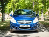Used Vauxhall Corsa Active 79 HP (58 kW) 2008 Blue Hatchback