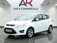Used Ford C-MAX Zetec 105 HP (77 kW) 2014 White MPV
