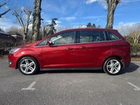 Used Ford Grand C-Max Titanium X 120 HP (88 kW) 2015 Red MPV
