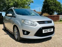 Used Ford Grand C-Max Titanium 140 HP (102 kW) 2012 Silver MPV
