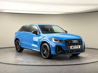 Used Audi Q2 Black Edition 150 HP (110 kW) 2021 Turbo blue SUV