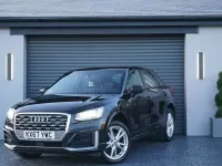 Begagnad Audi Q2 S-Line 116 HK (85 kW) 2017 Svart SUV