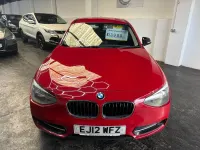 Used BMW 116 Sport Line 2012 Red Hatchback